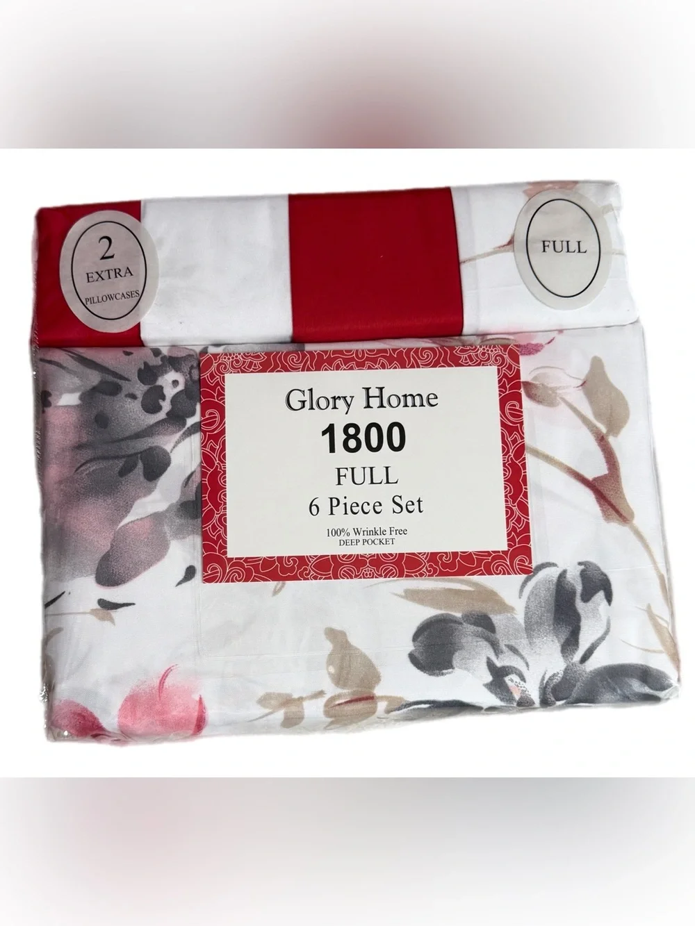 Glory Home 6 piece full sheet set NWT style 1082